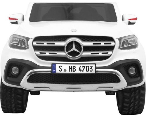 Дитяча акумуляторна машинка Mercedes Benz X-Class Біла