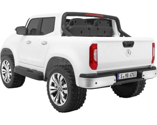 Дитяча акумуляторна машинка Mercedes Benz X-Class Біла