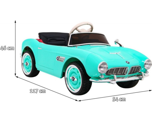 Дитяча акумуляторна машинка BMW 507 Retro Зелена