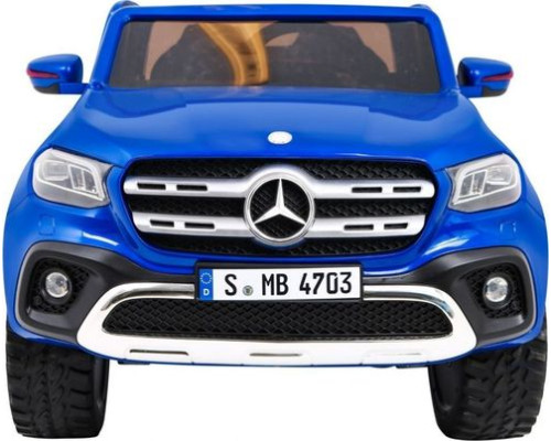 Дитяча акумуляторна машинка Mercedes Benz X-Class Синя