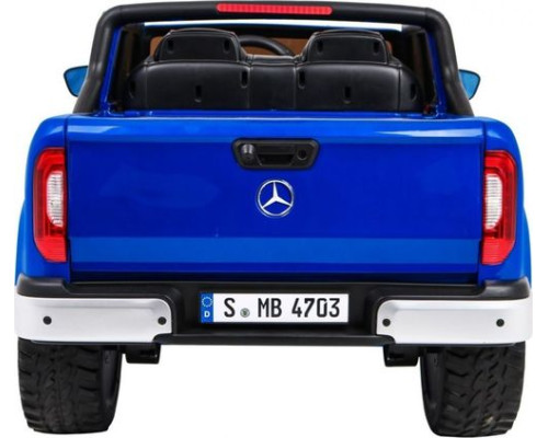 Дитяча акумуляторна машинка Mercedes Benz X-Class Синя