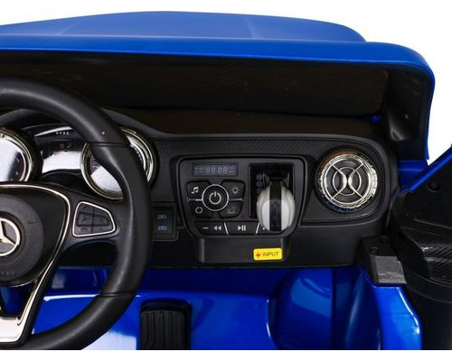 Дитяча акумуляторна машинка Mercedes Benz X-Class Синя