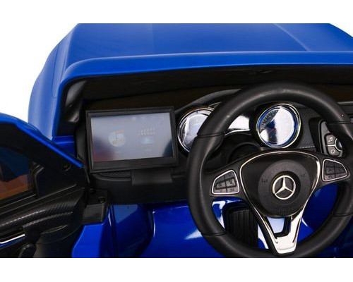Дитяча акумуляторна машинка Mercedes Benz X-Class Синя