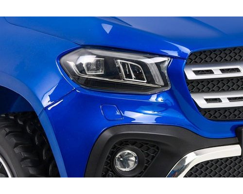 Дитяча акумуляторна машинка Mercedes Benz X-Class Синя