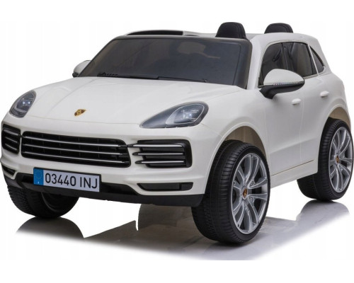 Дитяча акумуляторна машинка Porsche Cayenne S Біла