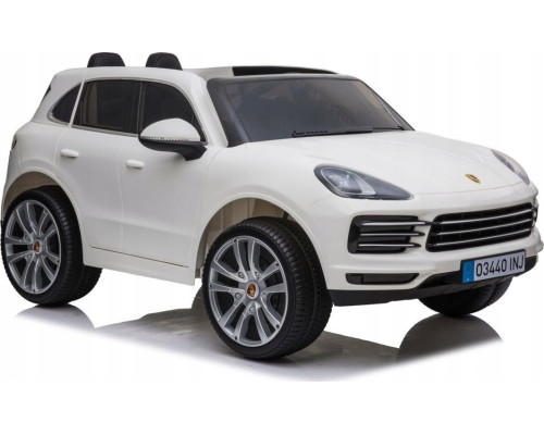 Дитяча акумуляторна машинка Porsche Cayenne S Біла