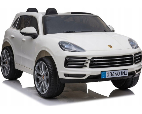 Дитяча акумуляторна машинка Porsche Cayenne S Біла