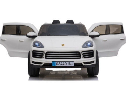 Дитяча акумуляторна машинка Porsche Cayenne S Біла