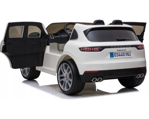 Дитяча акумуляторна машинка Porsche Cayenne S Біла