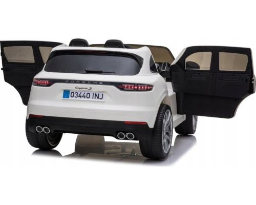 Дитяча акумуляторна машинка Porsche Cayenne S Біла