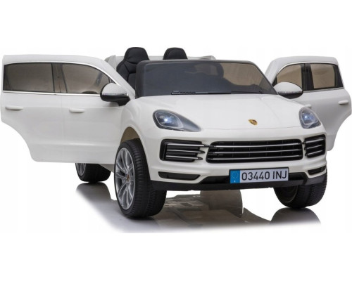 Дитяча акумуляторна машинка Porsche Cayenne S Біла