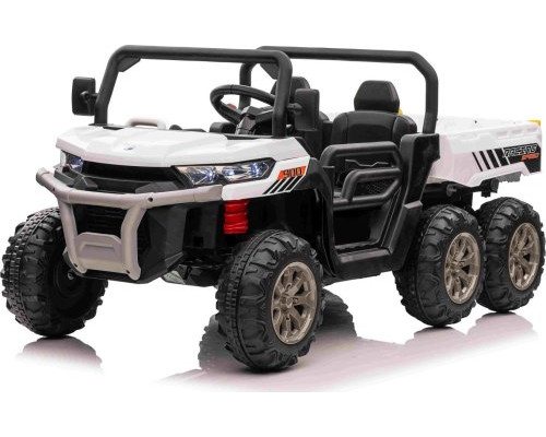 Дитяча акумуляторна машинка фермерська Speed 900 Біла