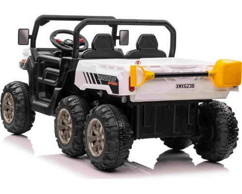 Дитяча акумуляторна машинка фермерська Speed 900 Біла