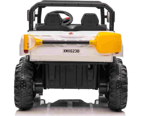 Дитяча акумуляторна машинка фермерська Speed 900 Біла