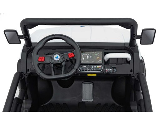 Дитяча акумуляторна машинка фермерська Speed 900 Біла