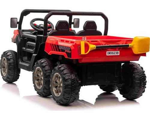 Дитяча акумуляторна машинка фермерська Speed 900 Червона