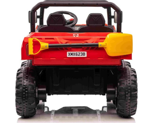 Дитяча акумуляторна машинка фермерська Speed 900 Червона