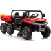 Дитяча акумуляторна машинка фермерська Speed 900 Червона