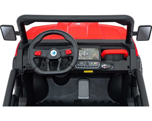 Дитяча акумуляторна машинка фермерська Speed 900 Червона