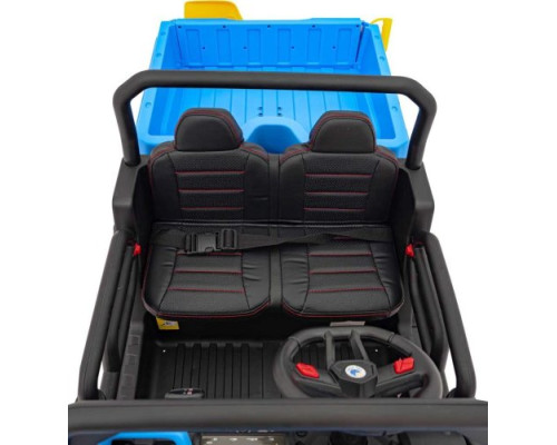 Дитяча акумуляторна машинка фермерська Speed 900 Синя