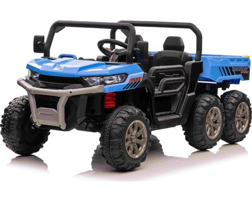 Дитяча акумуляторна машинка фермерська Speed 900 Синя