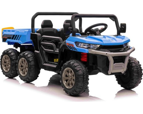 Дитяча акумуляторна машинка фермерська Speed 900 Синя