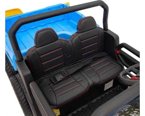 Дитяча акумуляторна машинка фермерська Speed 900 Синя