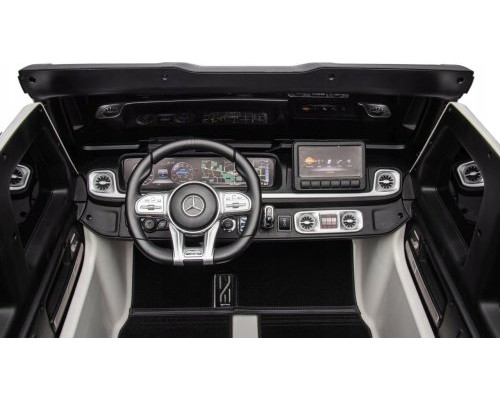Дитяча акумуляторна машинка Mercedes Benz G63 AMG XXL Чорна Дитяча акумуляторна машинка Mercedes Benz G63 AMG XXL Чорна