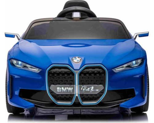 Дитяча акумуляторна машинка BMW i4 Синя