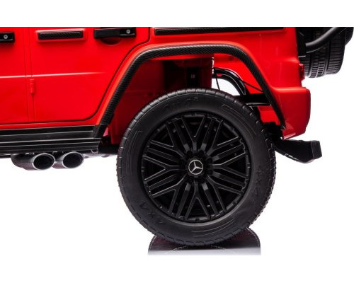 Дитяча акумуляторна машинка Mercedes Benz G63 AMG XXL Червона