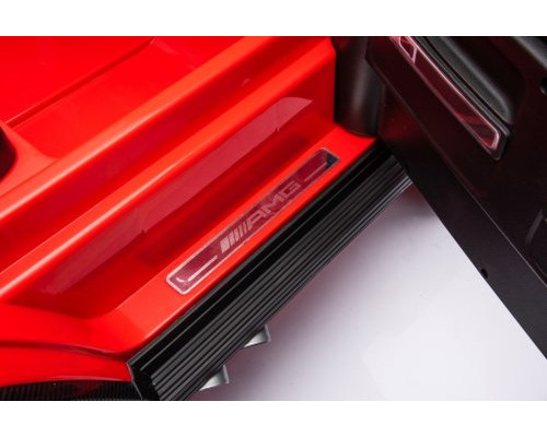 Дитяча акумуляторна машинка Mercedes Benz G63 AMG XXL Червона