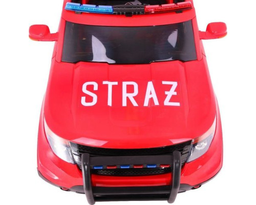Дитяча акумуляторна машинка Пожежна