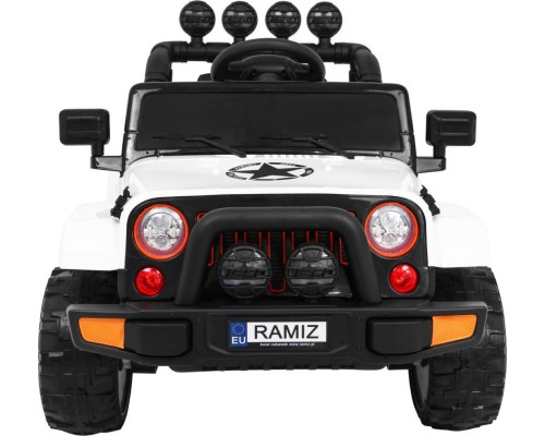 Дитячий акумуляторний позашляховик Білий
