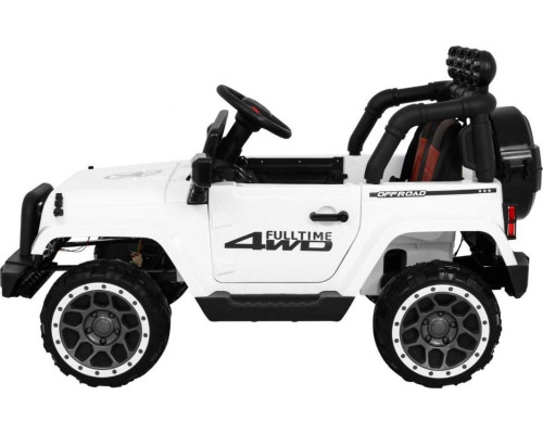 Дитячий акумуляторний позашляховик Білий