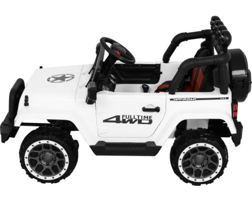 Дитячий акумуляторний позашляховик Білий