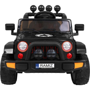 Дитячий акумуляторний позашляховик Чорний 