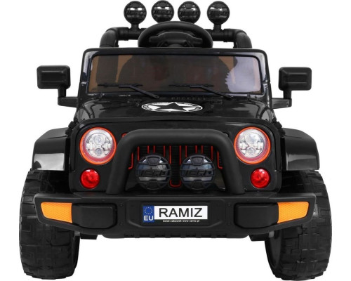 Дитячий акумуляторний позашляховик Чорний