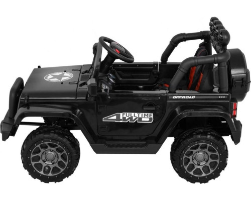 Дитячий акумуляторний позашляховик Чорний