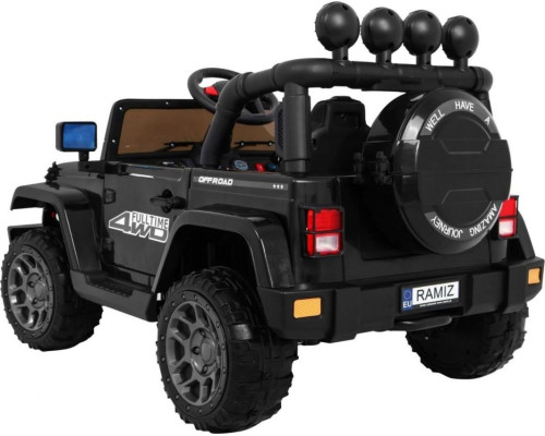 Дитячий акумуляторний позашляховик Чорний