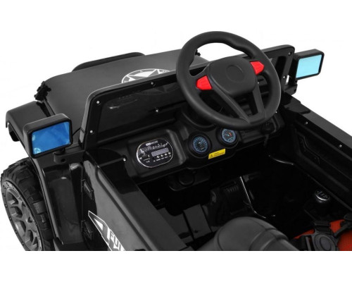 Дитячий акумуляторний позашляховик Чорний