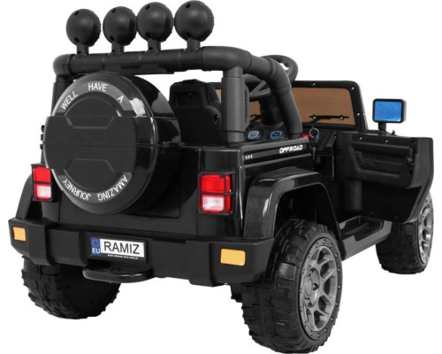 Дитячий акумуляторний позашляховик Чорний