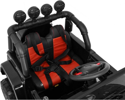 Дитячий акумуляторний позашляховик Чорний