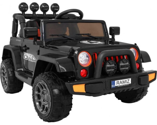 Дитячий акумуляторний позашляховик Чорний