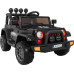 Дитячий акумуляторний позашляховик Чорний