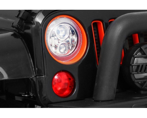 Дитячий акумуляторний позашляховик Чорний