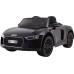 Дитяча акумуляторна машинка  Audi R8 Spyder чорна