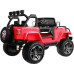 Дитячий акумуляторний позашляховик Jeep Monster 4x4 Червоний