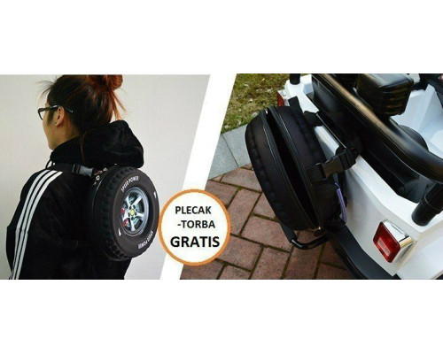 Дитячий акумуляторний позашляховик Jeep Monster 4x4 Червоний