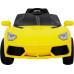 Дитяча акумуляторна машинка Жовта