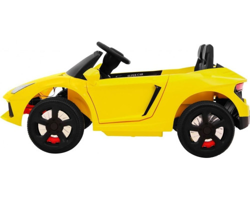 Дитяча акумуляторна машинка Жовта